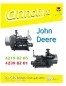 Preview: John Deere 4 Zylinder Mähdrescher Motoren Typen 4219 DZ 05 (930) & 4239 DZ 01 (940) Bild- Ersatzteilliste & Explosionszeichnungen - annoligno 930